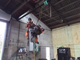 Rescue training is an essential part of NZIA’s culture and Industrial rope access techniques