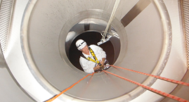 working in confined space