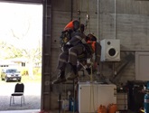 All types of rescue scenarios are practiced from unconscious workmates through to complex retrievals out of confined spaces