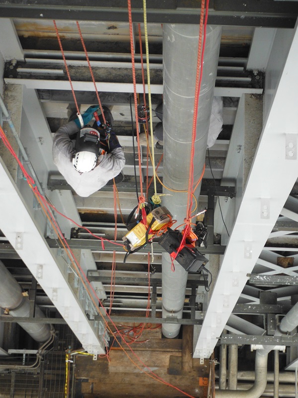 Qualified Welding repairs to cracks in 6mm carbon steel casing of large pressure boiler